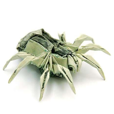 Folded Money Sculptures