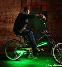 Neon Flood Lights For Bicycles