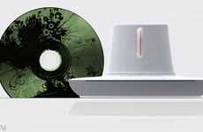 Coffee Saucers as CD Players