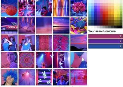 Color-Based Photo Searching
