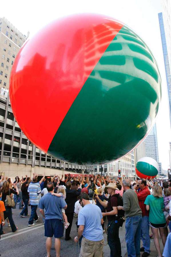 36 Foot Urban Beach Balls