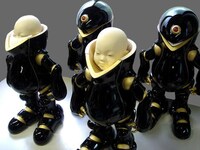 Manga-Inspired Ceramic Art