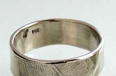 Fingerprint Wedding Bands