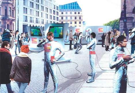 Free Clothes From Human Vending Machines