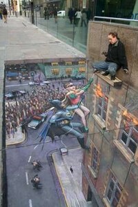 Urban Illusion Immersion Paintings Image 3