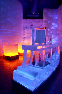 Beach and Ice Bars