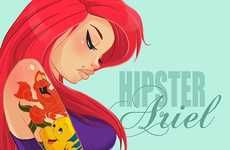 100 Disney Princess Illustrations