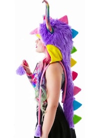 Multi-Colored Dragon Hoods Image 3