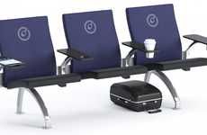 Connected Airport Seating