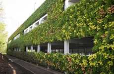 Strawberry-Bearing Living Walls