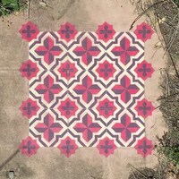 Geometric Tile-Like Installations Image 5