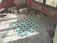 Geometric Tile-Like Installations Image 6