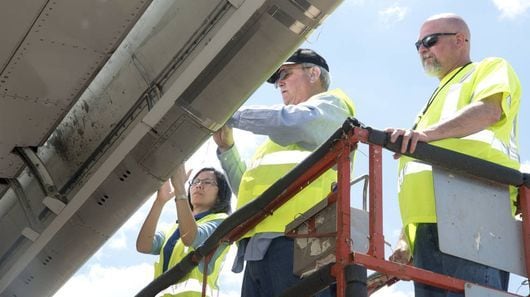 Bug-Repelling Aircraft Wings