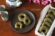 Baked Matcha Donuts
