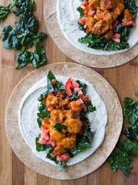 Meatless Chicken Wraps Image 3