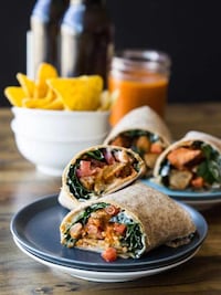 Meatless Chicken Wraps Image 4