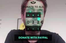 Eye-Tracking Donation Sites
