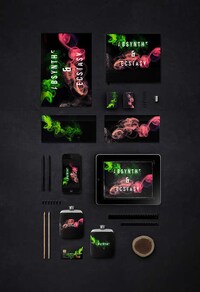 Smoky Wine Branding Image 8