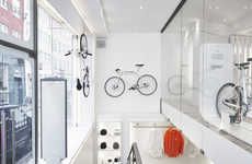 Whiteout Bike Shop Interiors