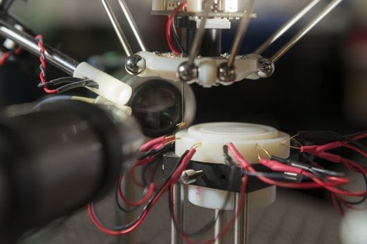 Fly-Catching Robots