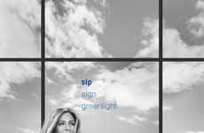 Elegant Water Print Ads