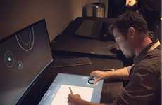 Tabletop Touchscreen Desks