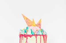 Whimsical Strawberry Cakes