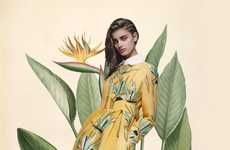 Botanical Fashion Collages