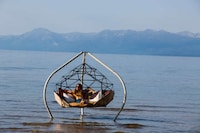 Hanging Geodesic Seats Image 5