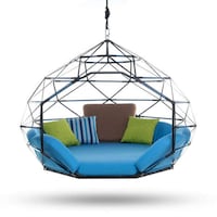 Hanging Geodesic Seats Image 7
