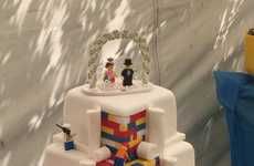 LEGO-Inspired Wedding Cakes