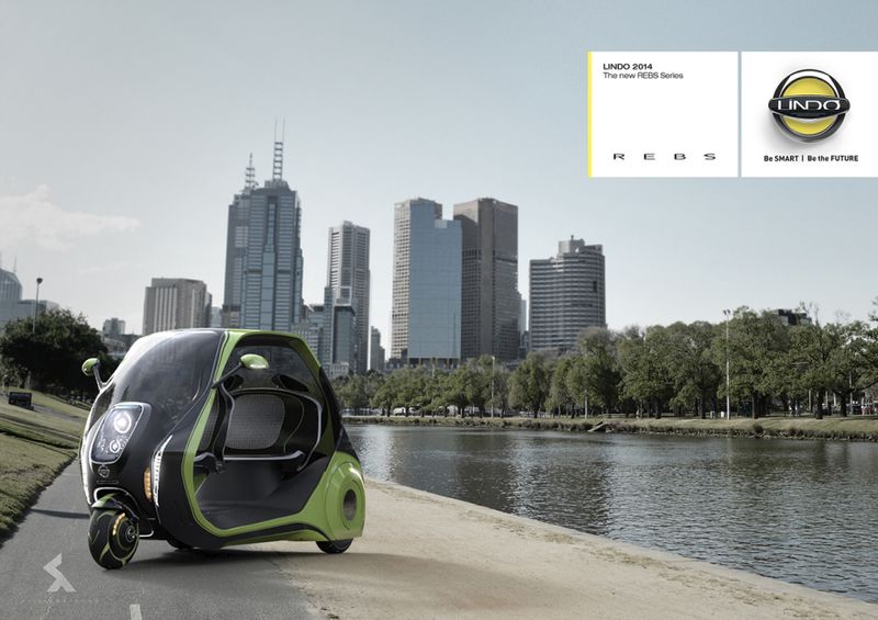 Three-Wheeled Electric Taxis