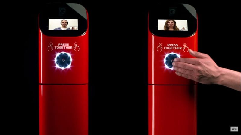Coffee-Dispensing Crosswalks