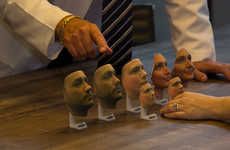 Replica 3D-Printed Faces