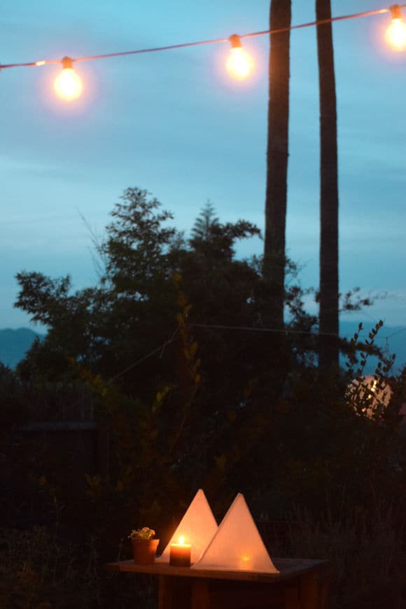 DIY Pyramid Lighting