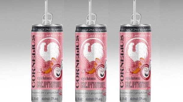 Straw-Incorporating Cans