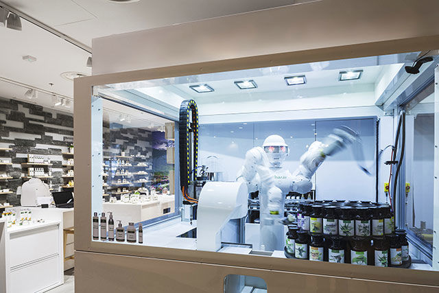 Futuristic Cosmetic Shops