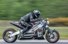 Record-Breaking Turbine Motorcycles