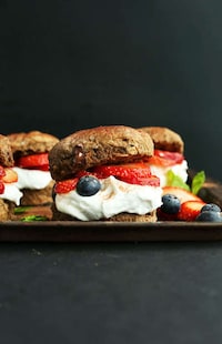 Vegan Chocolate Shortcakes Image 6