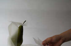 Geometric Pear Packaging