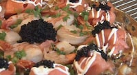 Chorizo Caviar Pizzas Image 3