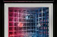 Op Art Window Displays
