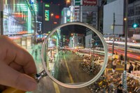 Magnified Cityscape Photography Image 8