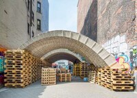 Upcycled Carton Pavilions Image 3