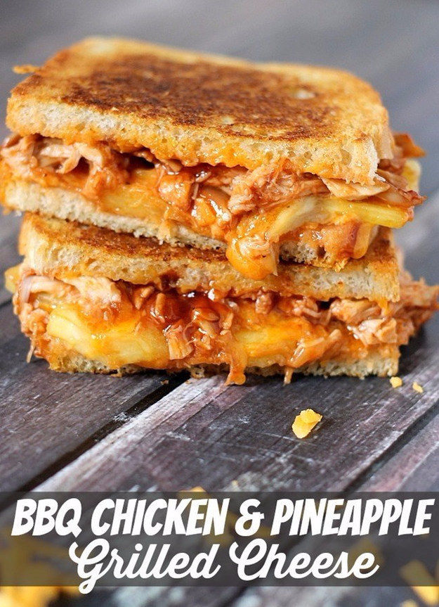 Fruity Grilled Cheeses