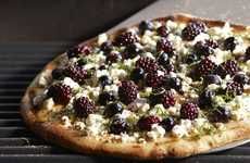 Grilled Berry Pizzas