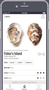 Oyster Bar-Locating Apps Image 2