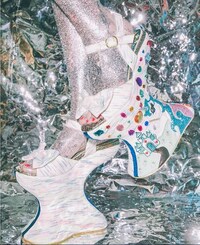 Decorative No-Heel Sandals Image 7