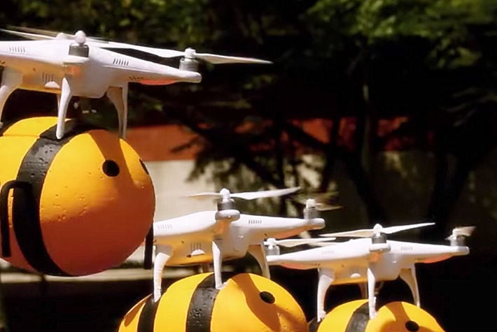 Beer-Delivering Drones