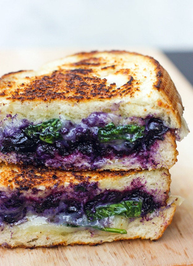 Balsamic Blueberry Sandwiches